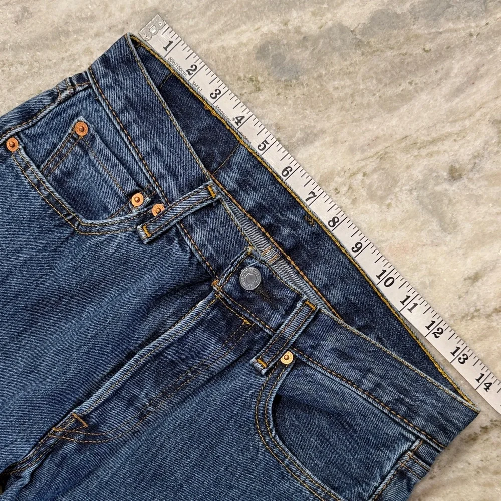 Levi's Men's Dark Blue Straight Jeans - Picture 4 of 5